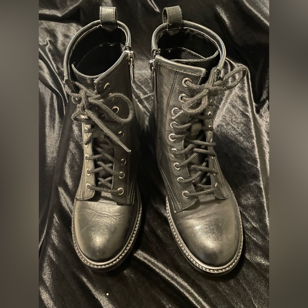 Aldo Black Heeled Boots
